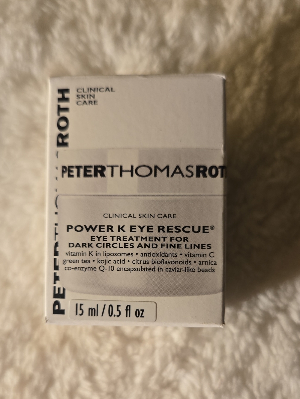 Peter Thomas Roth White and Black Power K Eye Rescue